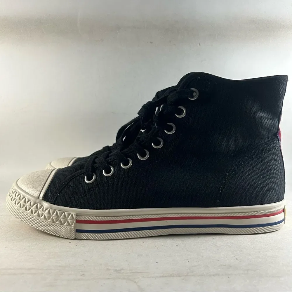 NEW Hood Rocket 66 HC Shoes Lace Up Sneakers Black Size Womens 9 Mens 7